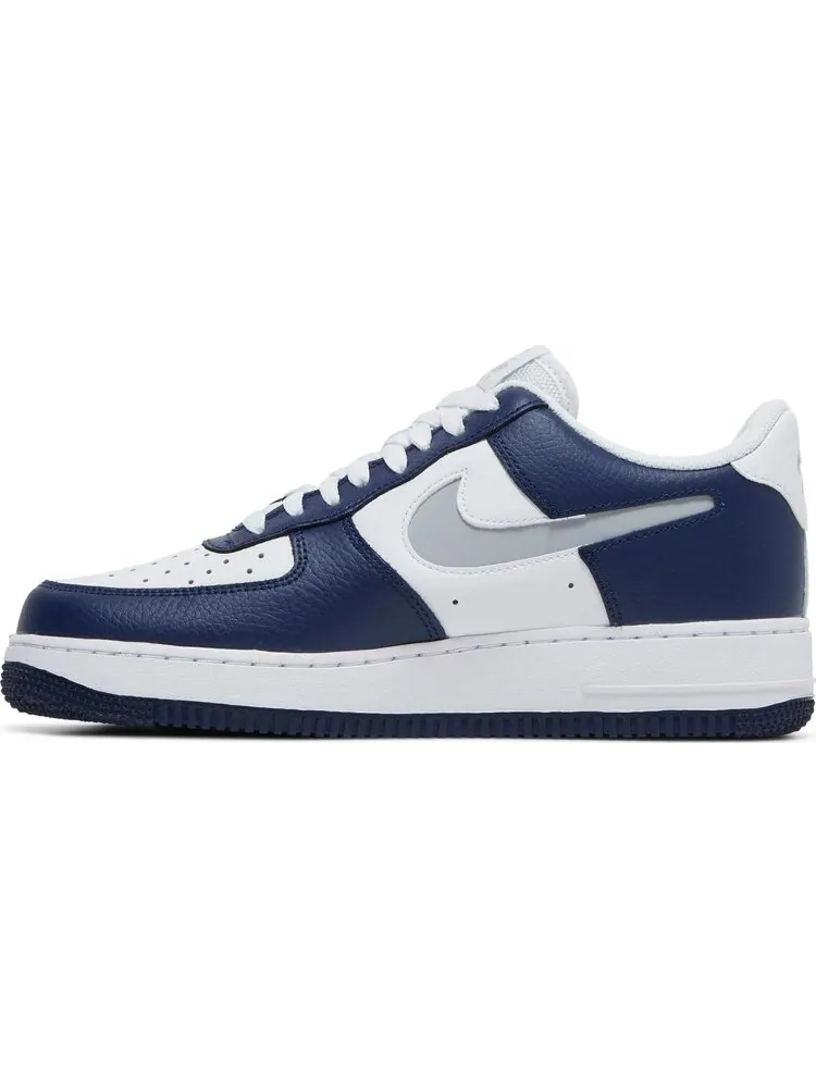 Кроссовки Nike Air Force 1 '07 LV8 'Midnight Navy' — изображение 3 из 8, синий
