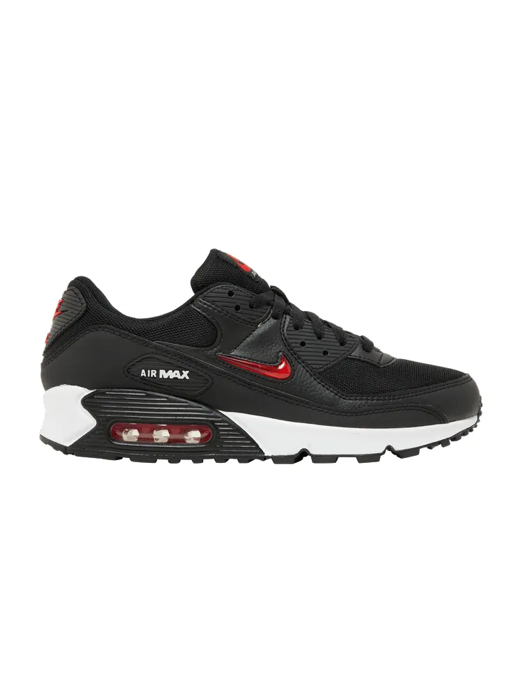 Кроссовки Nike Air Max 90 'Jewel - Bred' — изображение 1 из 9, черный/белый/красный