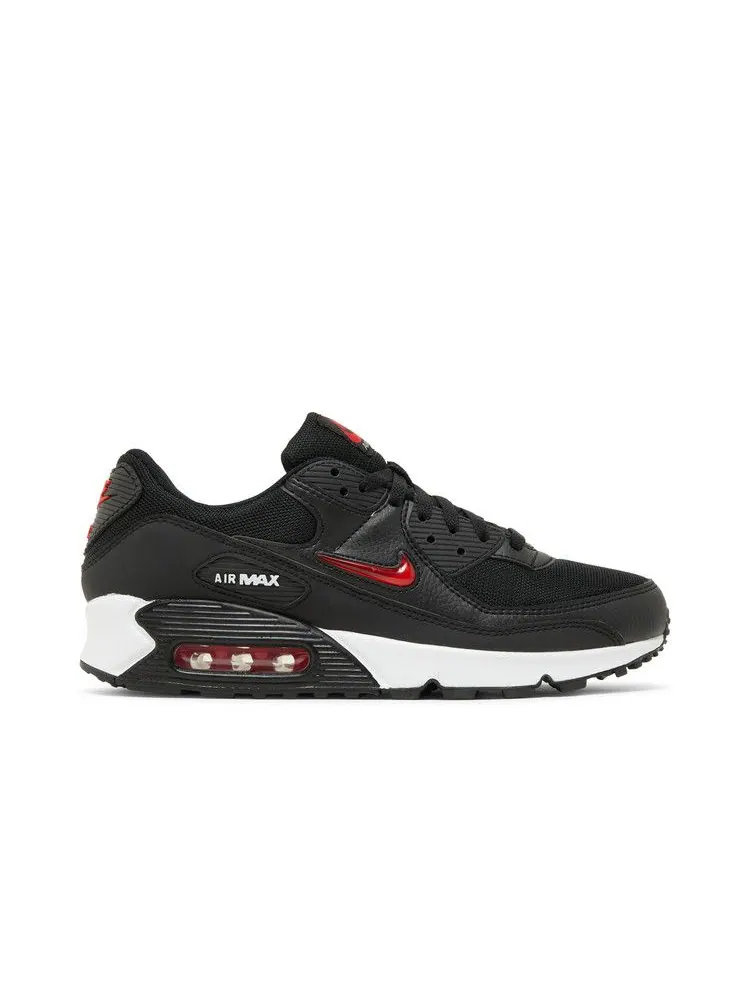 Кроссовки Nike Air Max 90 'Jewel - Bred' — изображение 2 из 9, черный/белый/красный