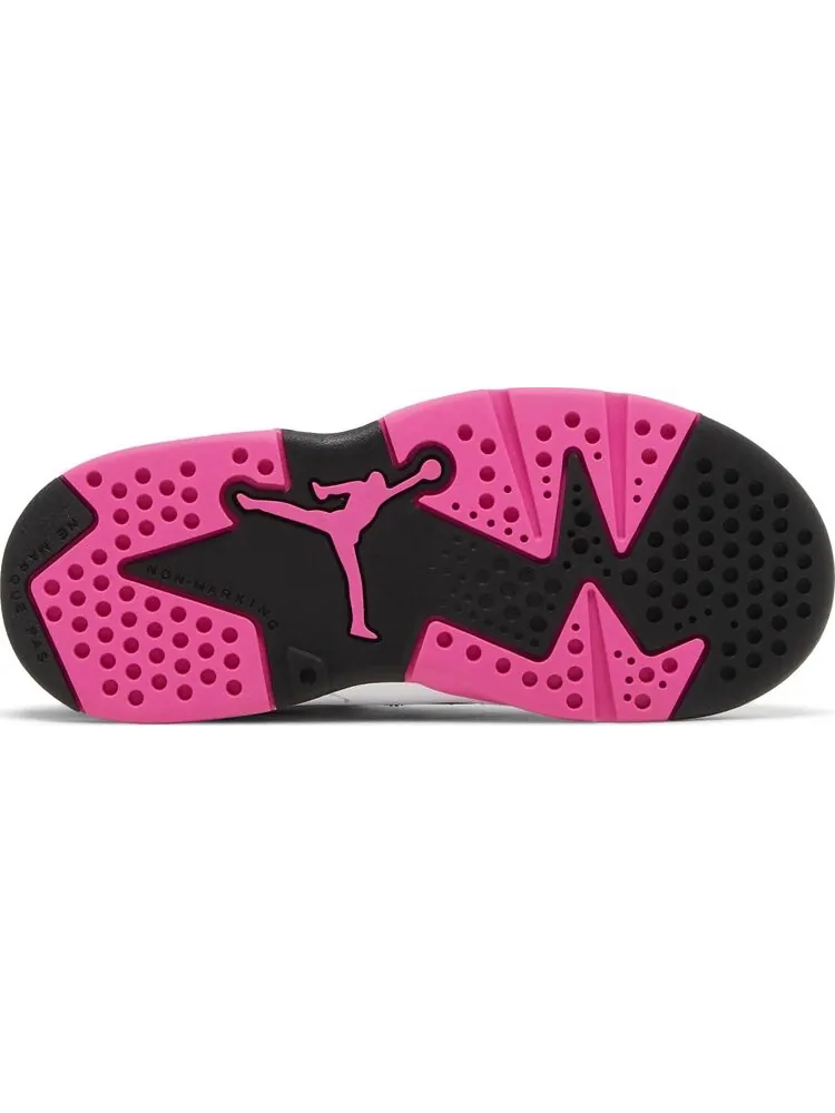 Кроссовки Air Jordan 6 Retro Low TD 'Fierce Pink' — изображение 4 из 4, белый
