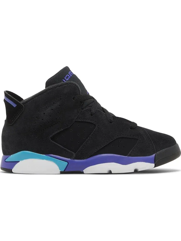Кроссовки Air Jordan 6 Retro TD 'Aqua' — изображение 1 из 4, черный