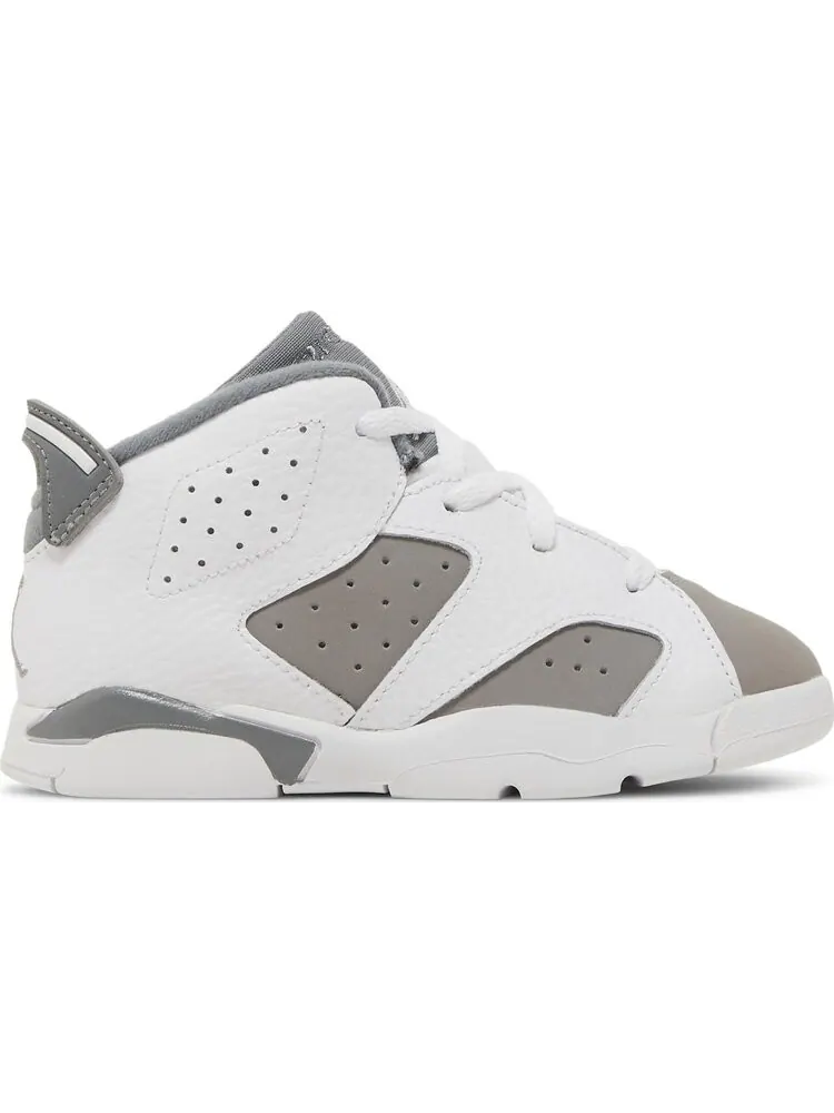 Кроссовки Air Jordan 6 Retro TD Cool Grey — изображение 1 из 8, белый
