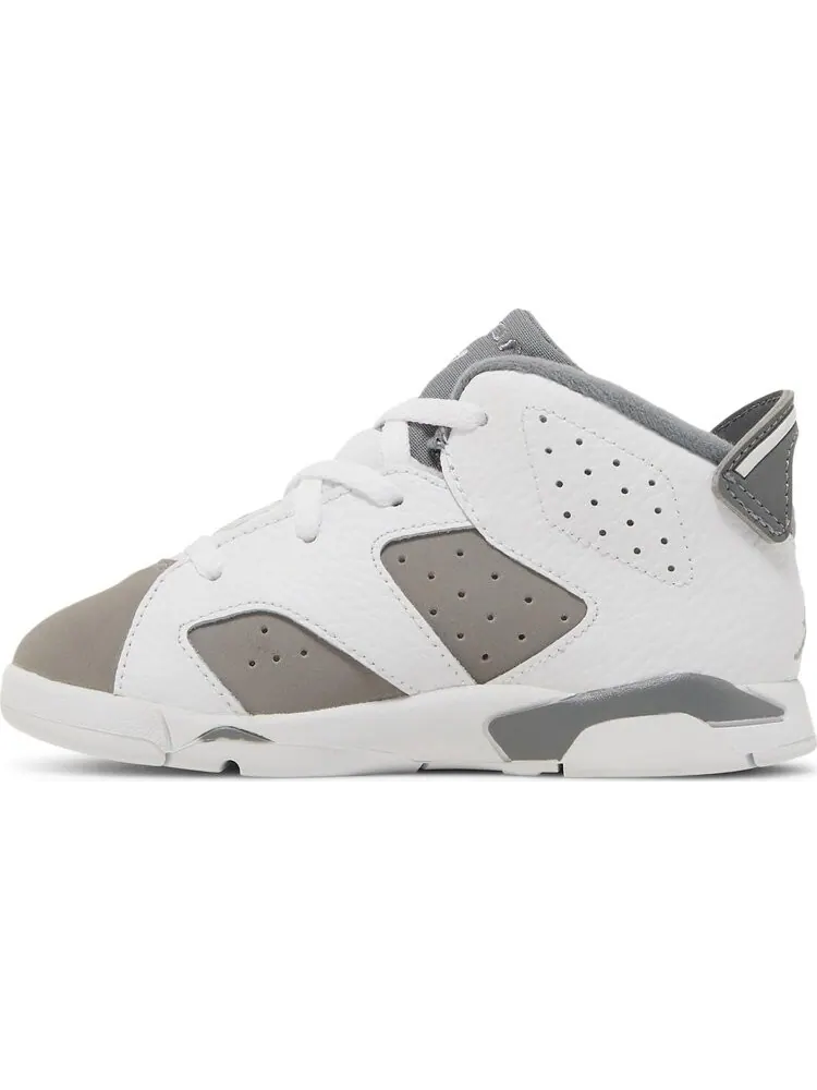 Кроссовки Air Jordan 6 Retro TD Cool Grey — изображение 3 из 8, белый