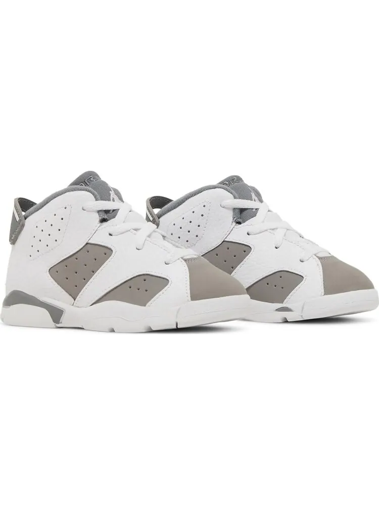 Кроссовки Air Jordan 6 Retro TD Cool Grey — изображение 8 из 8, белый