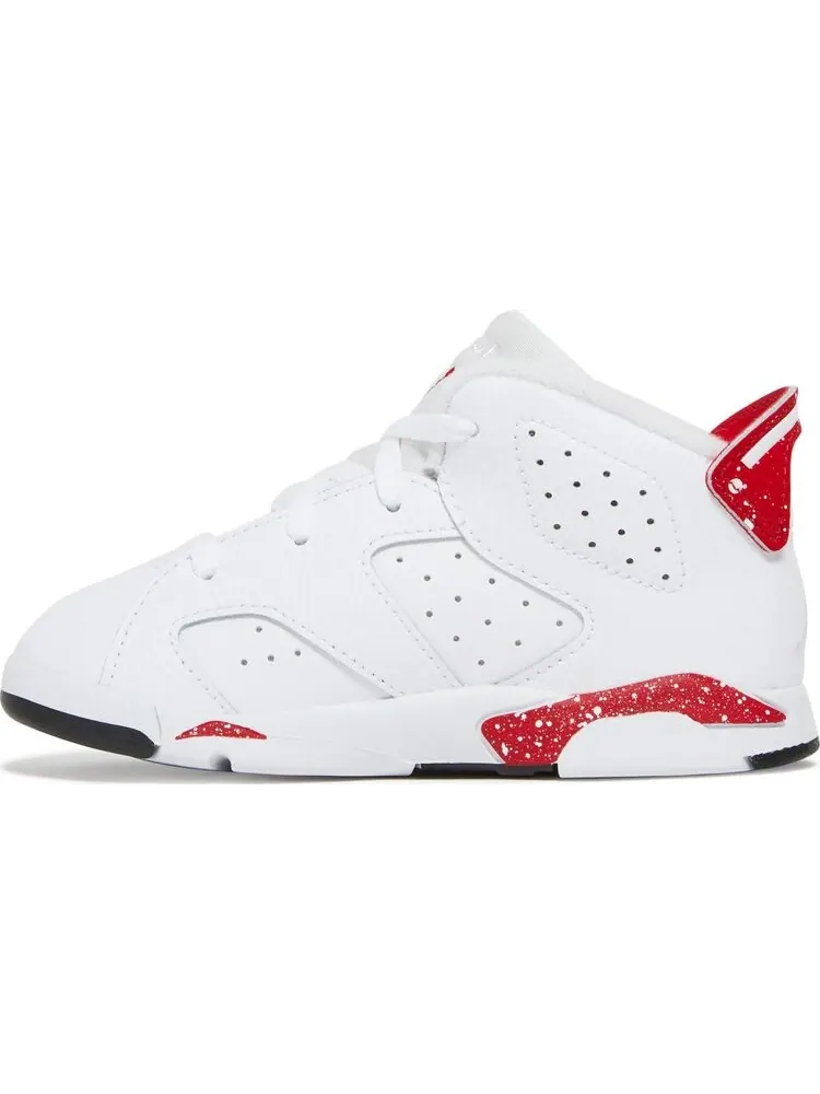 Кроссовки Air Jordan 6 Retro TD Red Oreo — изображение 3 из 8, белый
