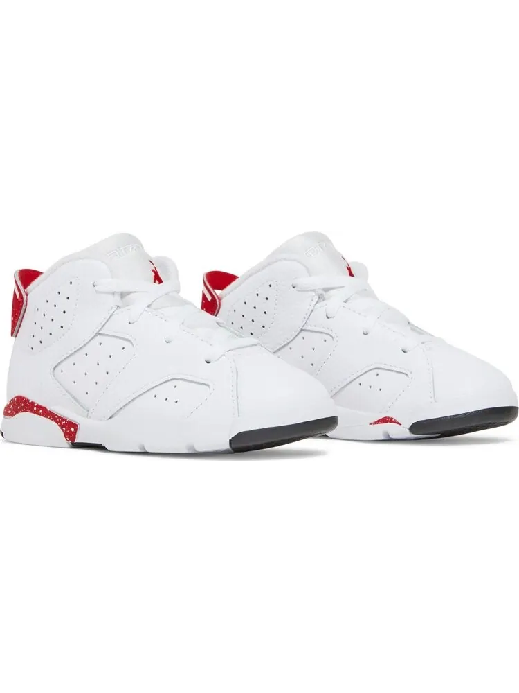 Кроссовки Air Jordan 6 Retro TD Red Oreo — изображение 8 из 8, белый