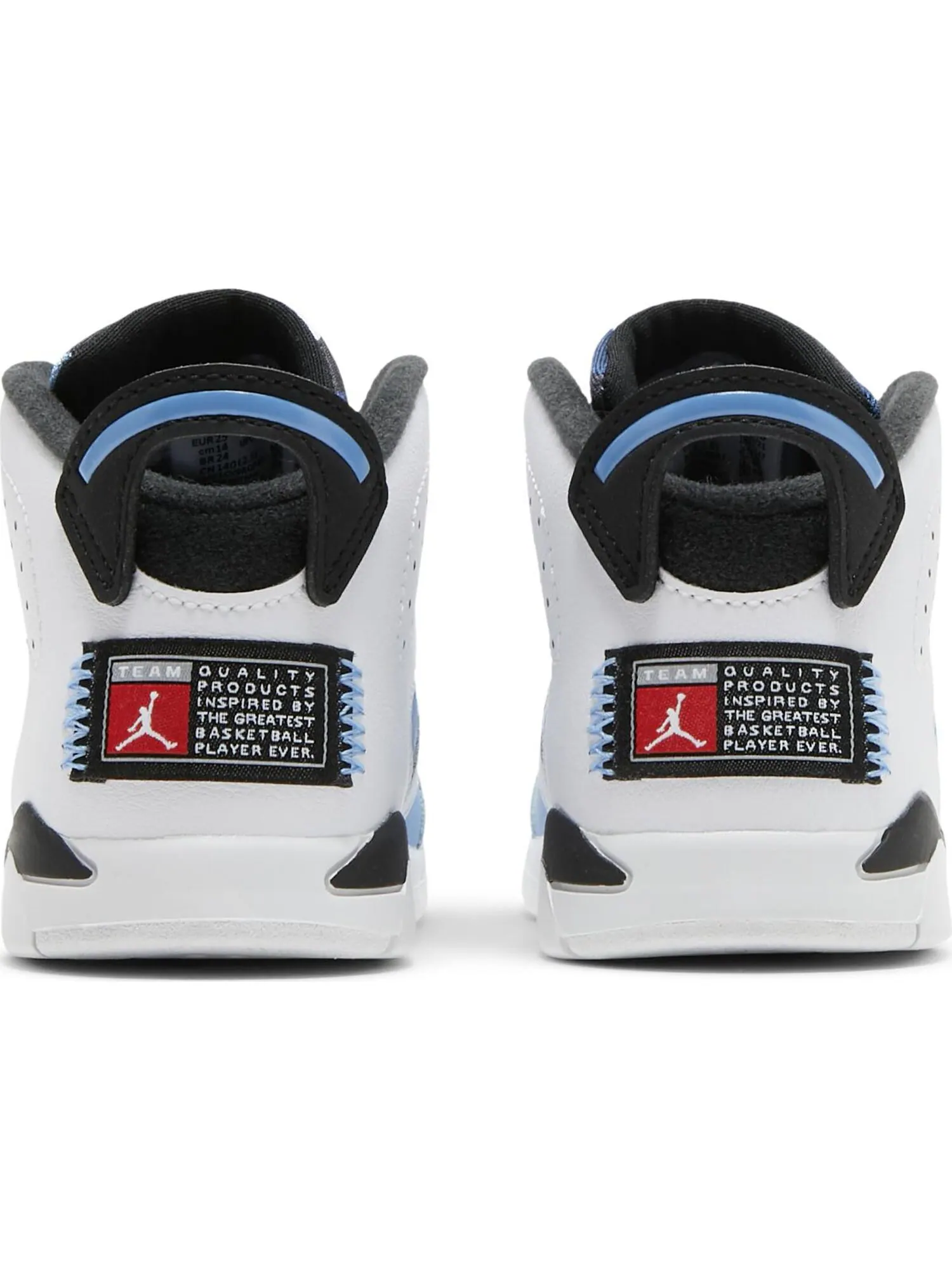 Кроссовки Nike Air Jordan 6 Retro TD — изображение 4 из 5, синий
