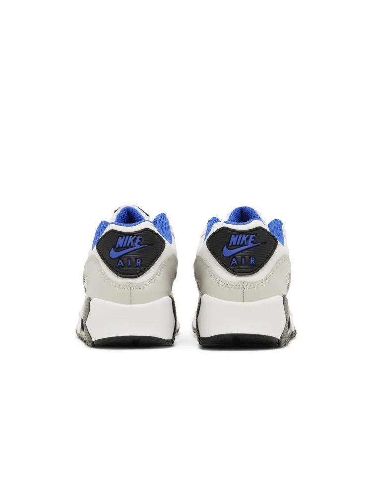 Кроссовки Nike Air Max 90 Leather GS 'Summit White Racer Blue' — изображение 7 из 9