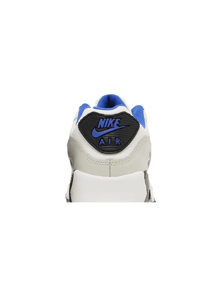 Кроссовки Nike Air Max 90 Leather GS 'Summit White Racer Blue' — изображение 8 из 9