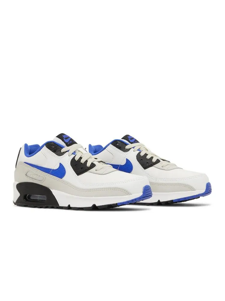 Кроссовки Nike Air Max 90 Leather GS 'Summit White Racer Blue' — изображение 9 из 9