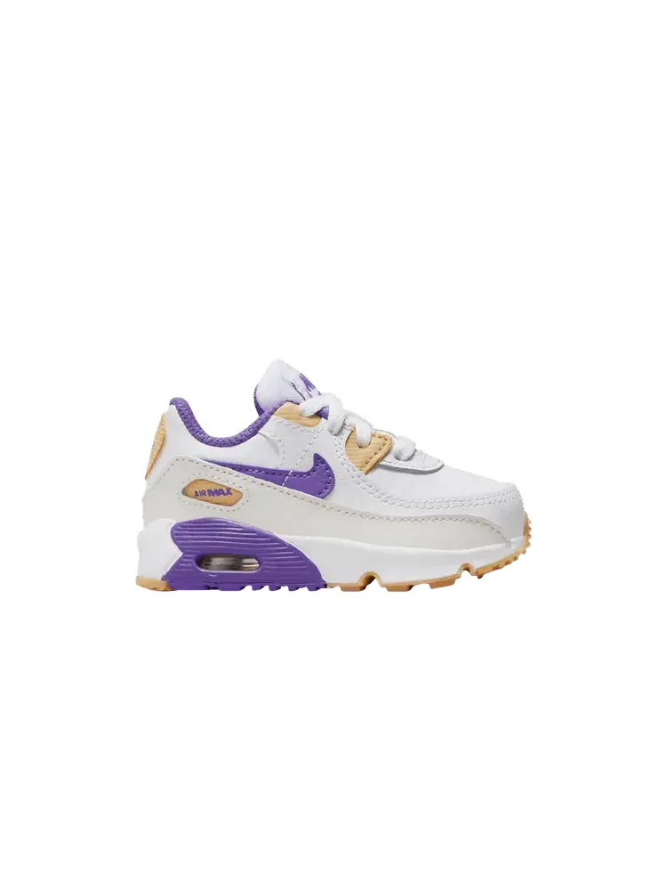 Кроссовки Nike Air Max 90 Leather TD 'White Action Grape' — изображение 1 из 1, белый