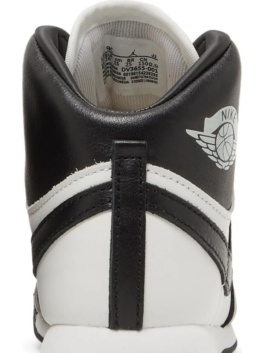 Кроссовки Air Jordan 1 Retro High 85 OG TD Black White — изображение 7 из 8, черный