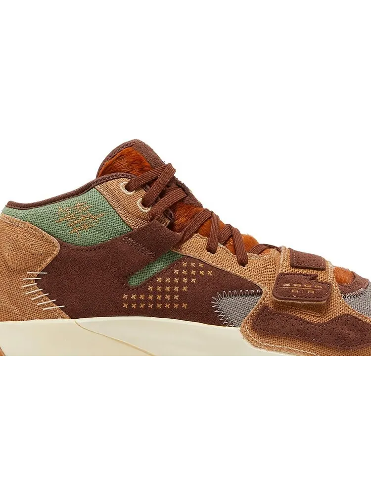Кроссовки Jordan Zion 2 PF Voodoo — изображение 2 из 8, коричневый