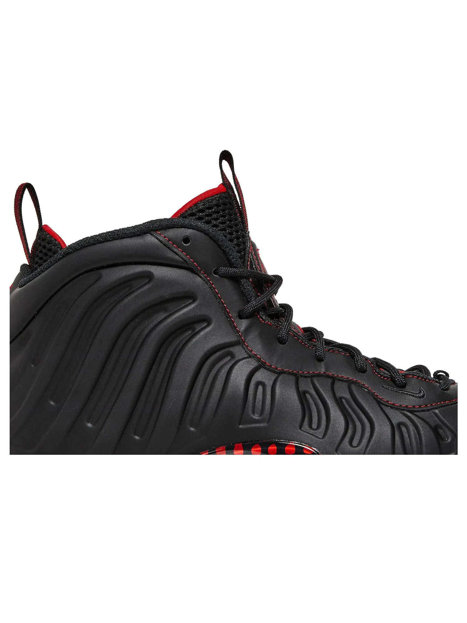 Кроссовки Nike Little Posite One GS 'Bred' — изображение 2 из 8, черный