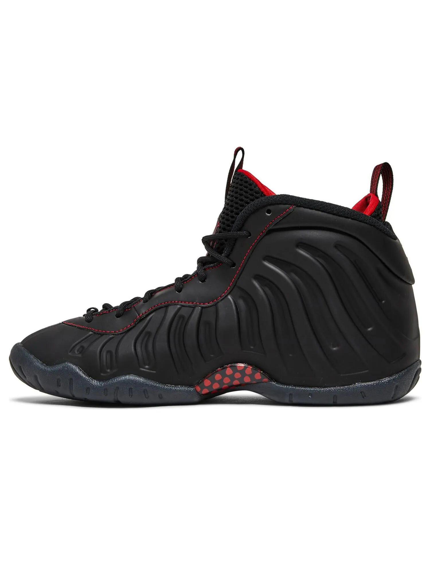 Кроссовки Nike Little Posite One GS 'Bred' — изображение 3 из 8, черный