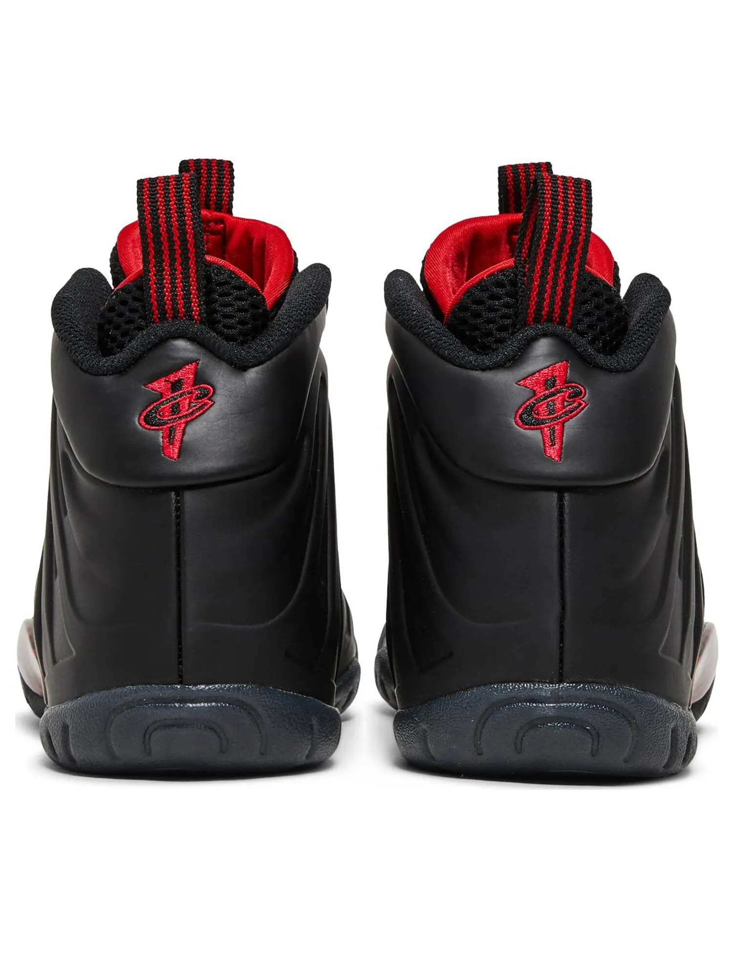 Кроссовки Nike Little Posite One GS 'Bred' — изображение 6 из 8, черный