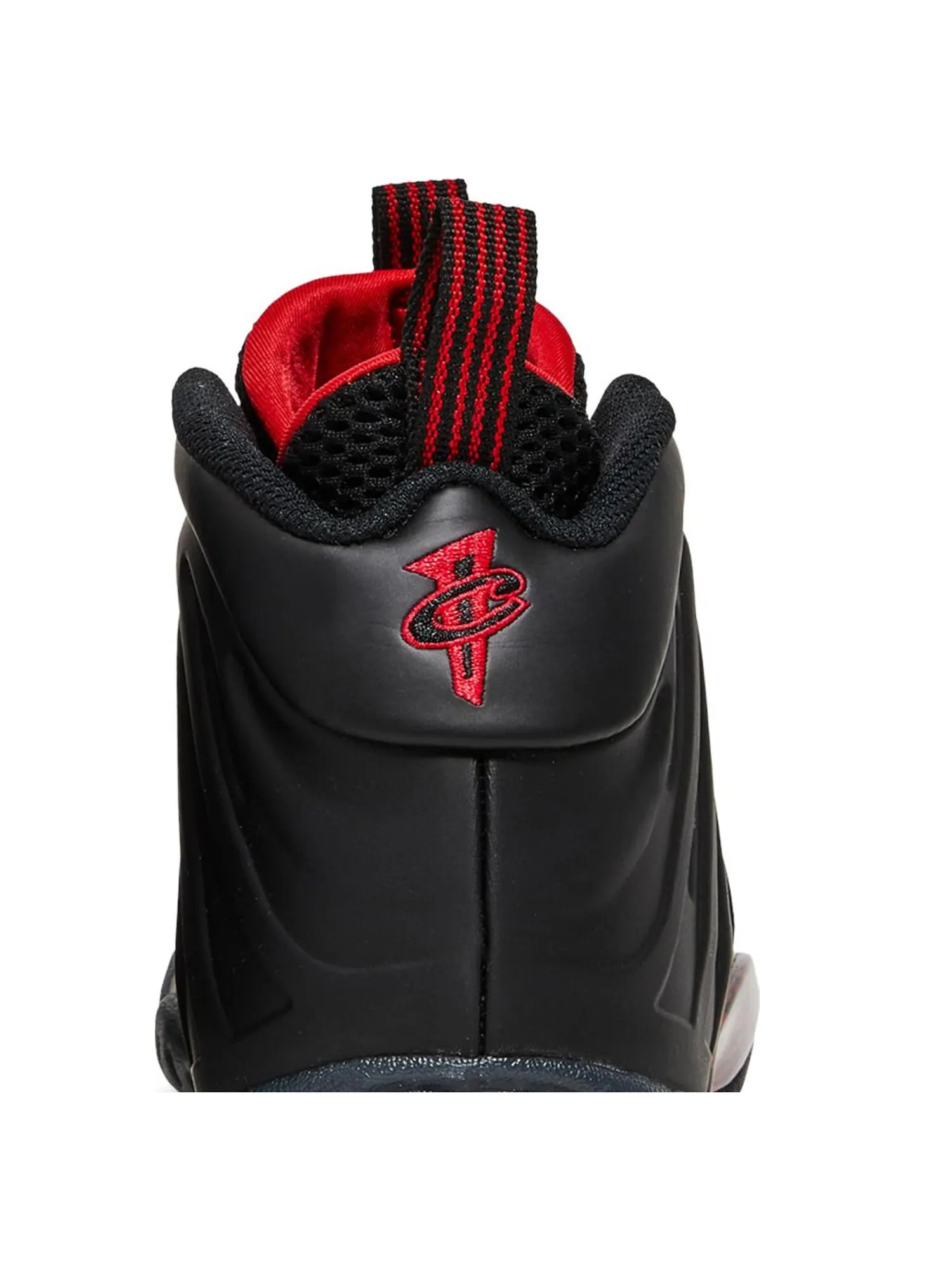 Кроссовки Nike Little Posite One GS 'Bred' — изображение 7 из 8, черный
