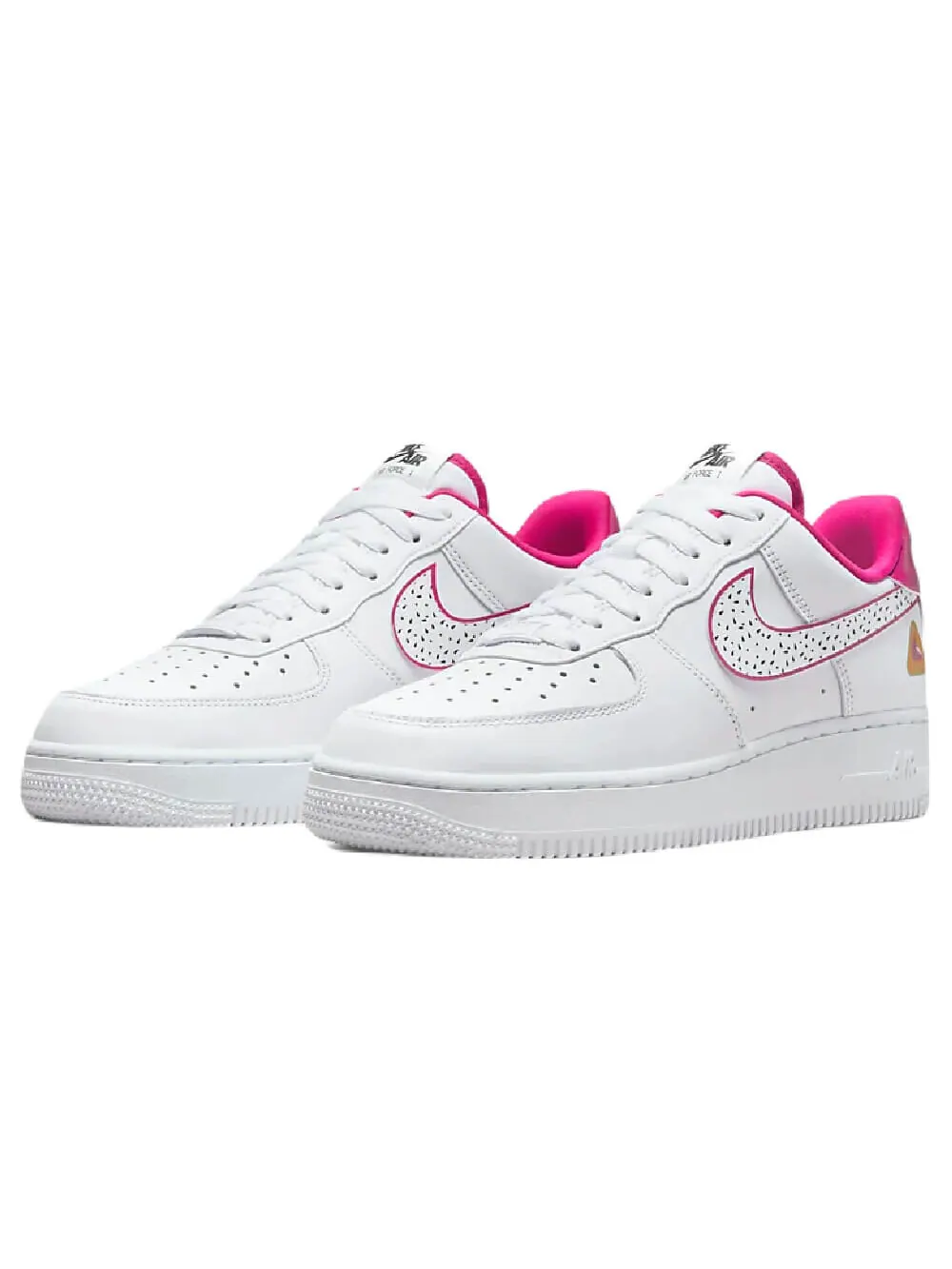 Кроссовки Nike Air Force 1 07 LX — изображение 2 из 11, белый/розовый