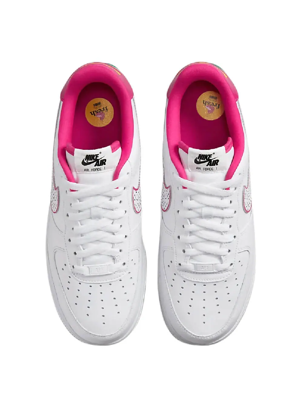 Кроссовки Nike Air Force 1 07 LX — изображение 3 из 11, белый/розовый