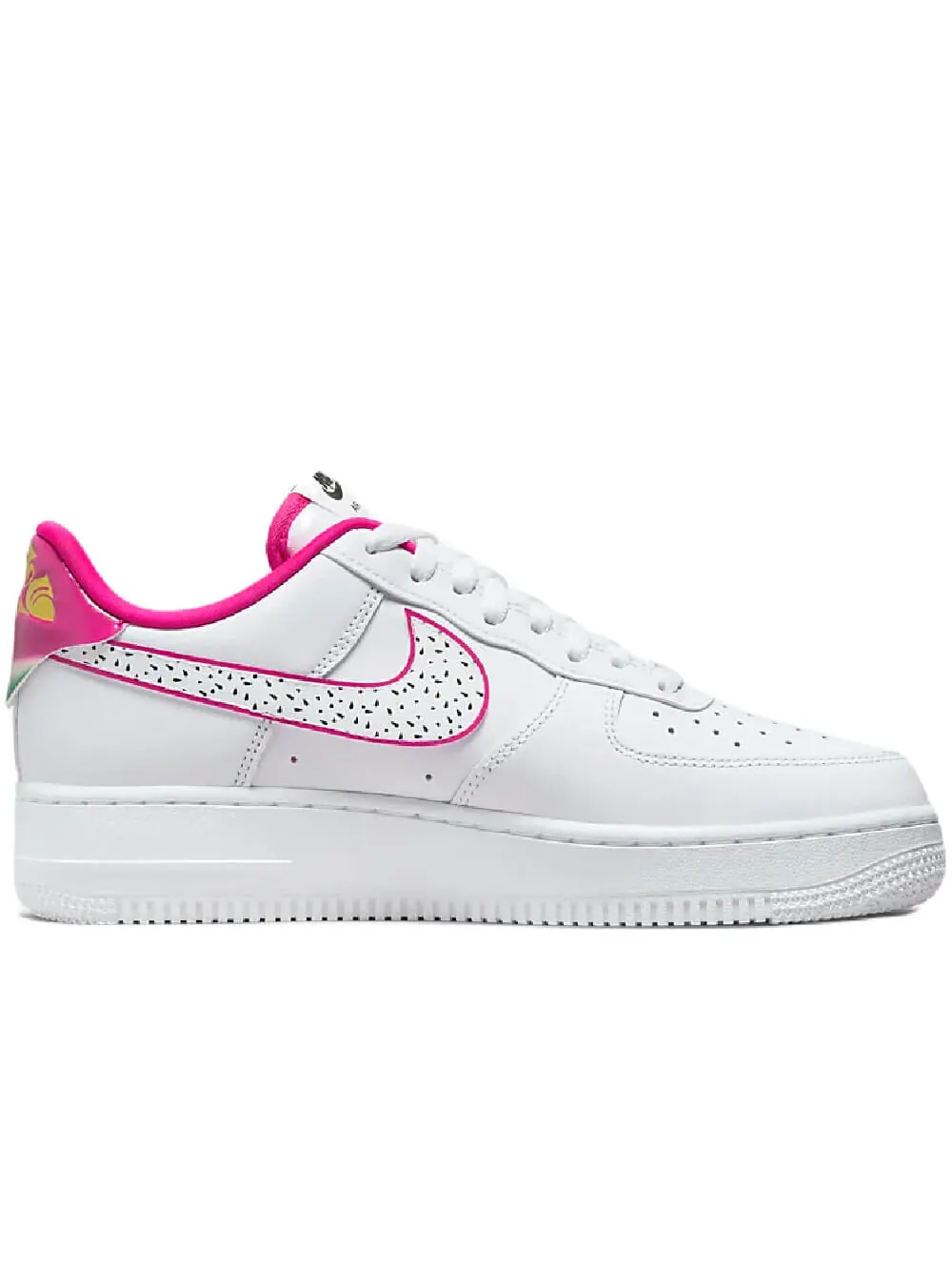 Кроссовки Nike Air Force 1 07 LX — изображение 5 из 11, белый/розовый