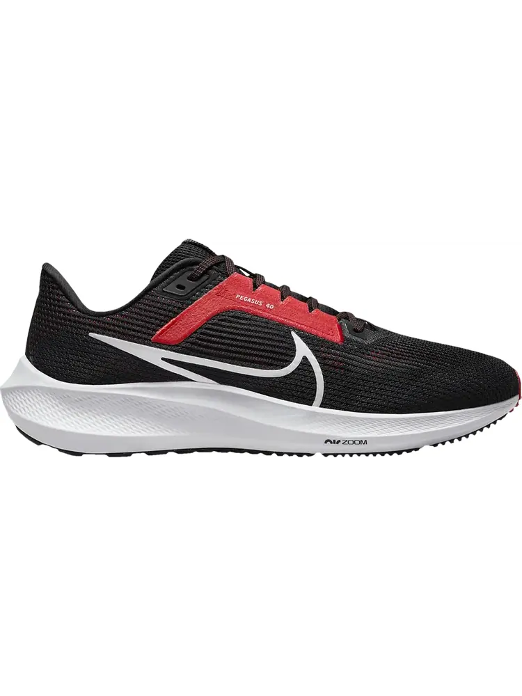 Кроссовки Air Zoom Pegasus 40 'Black Light Crimson' — изображение 1 из 1, черный