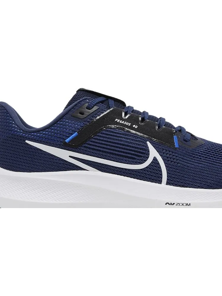 Кроссовки Air Zoom Pegasus 40 'Midnight Navy Black' — изображение 2 из 4, синий