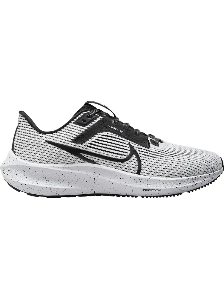Кроссовки Wmns Air Zoom Pegasus 40 'White Black' — изображение 1 из 1, черный