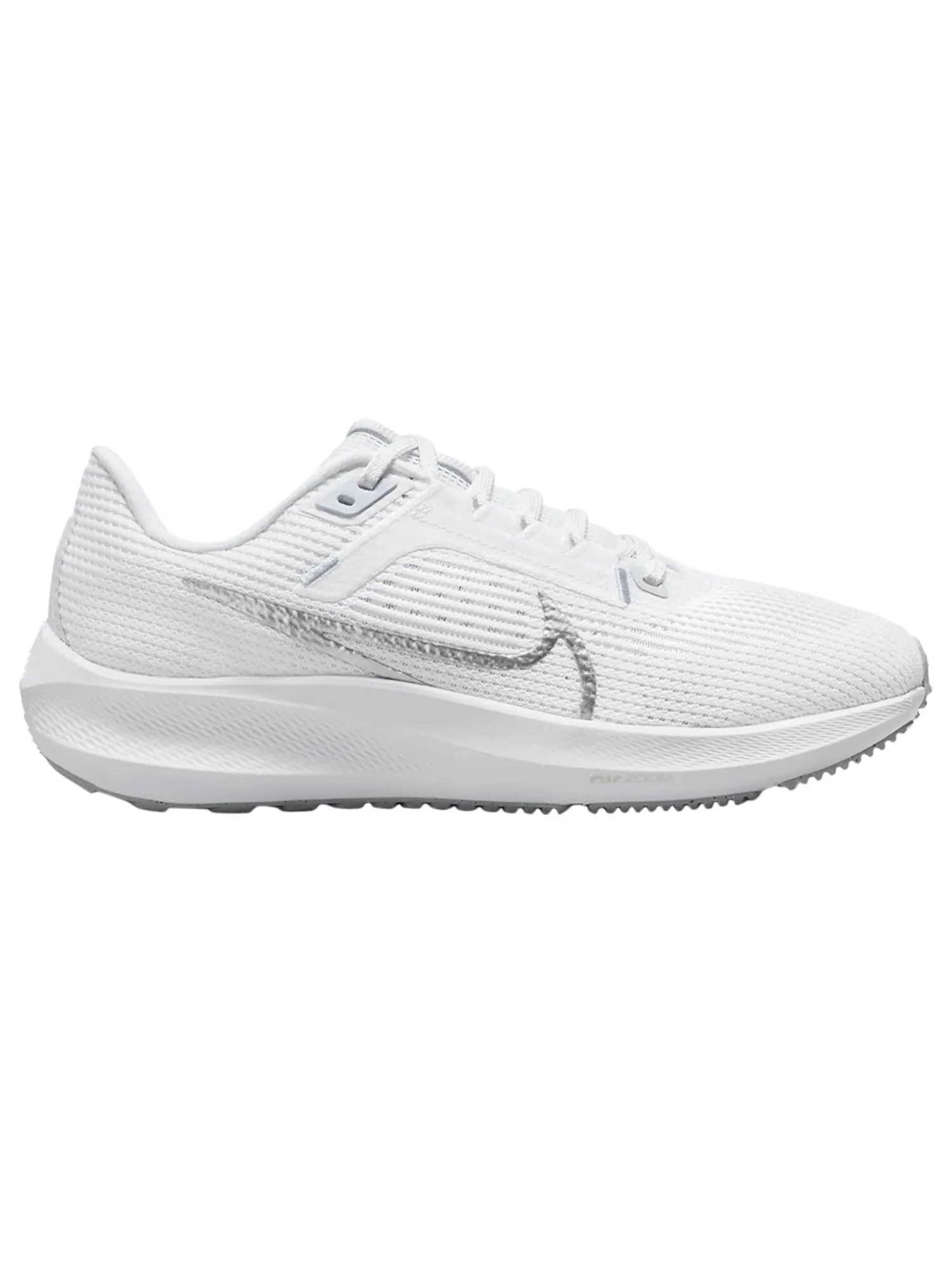 Кроссовки Nike Wmns Air Zoom Pegasus 40 'White Metallic Silver' — изображение 1 из 1, белый