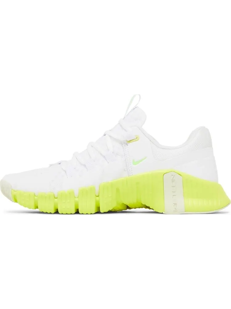 Кроссовки Wmns Free Metcon 5 'White Lime Blast' — изображение 3 из 4, белый