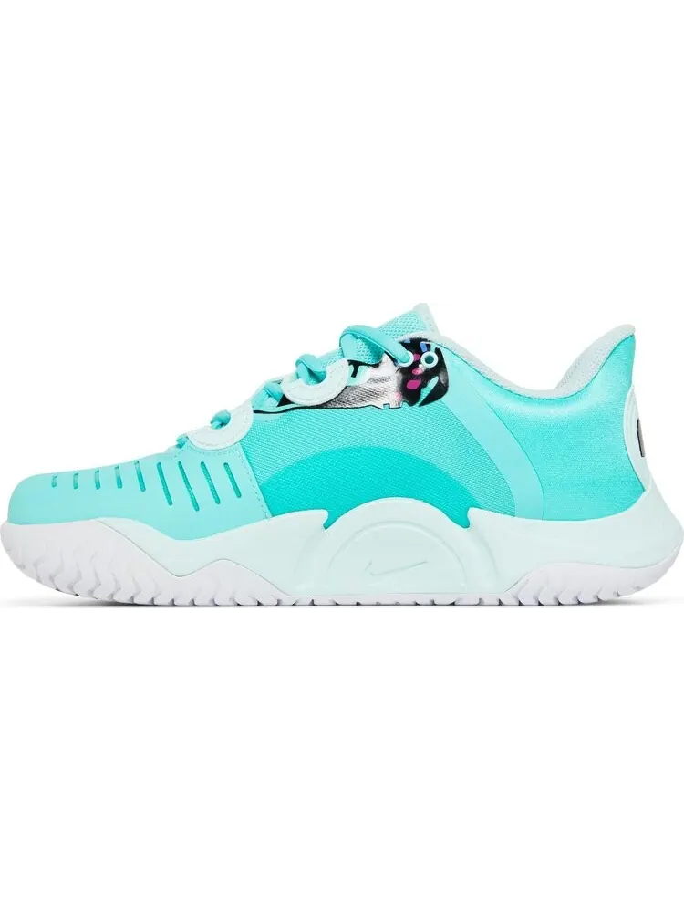Кроссовки Nike Naomi Osaka x Wmns NikeCourt Air Zoom GP Turbo 'Butterfly' — изображение 3 из 6, синий