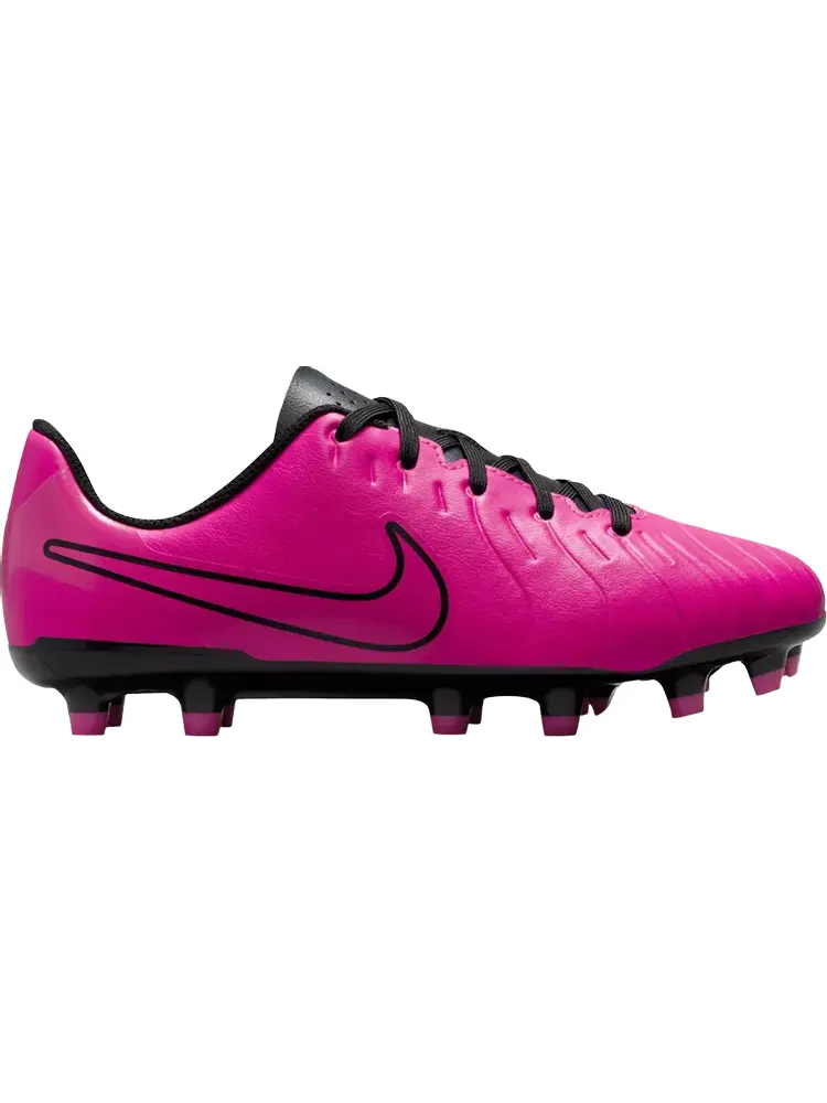 Кроссовки Tiempo Legend 10 Club MG GS 'Fierce Pink' — изображение 1 из 1, розовый