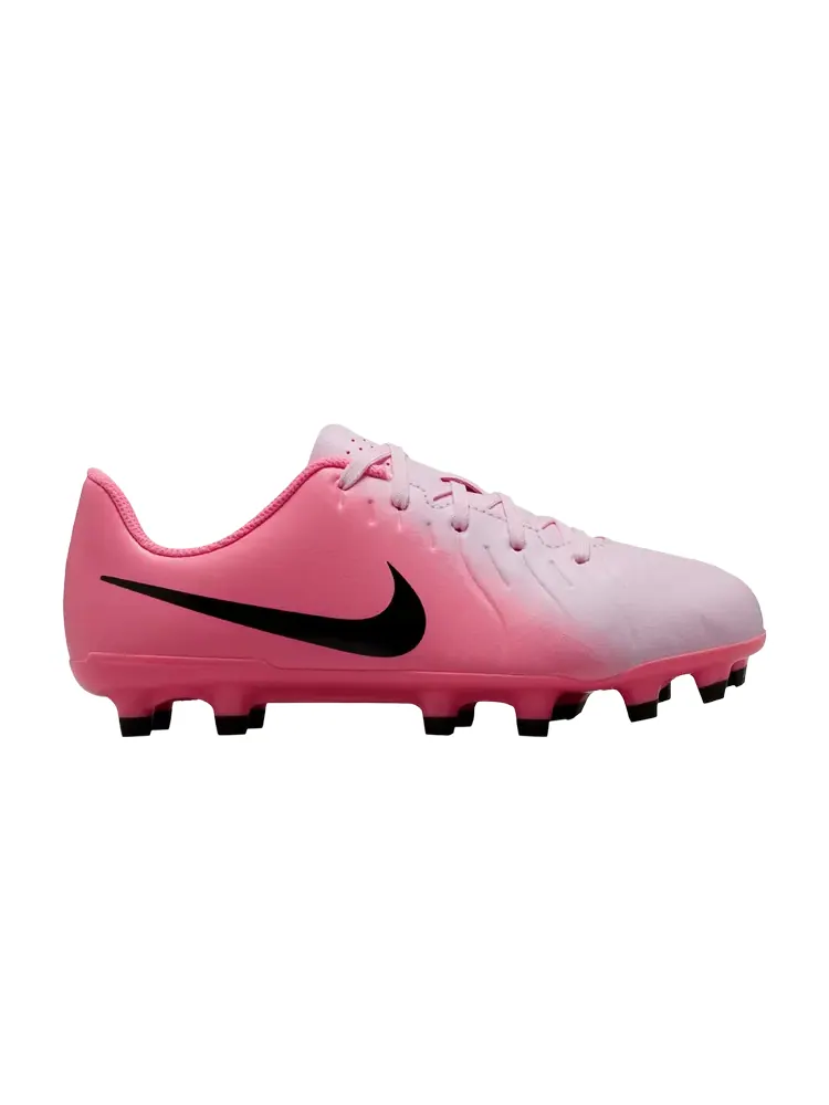 Кроссовки Nike Tiempo Legend 10 Club MG GS — изображение 1 из 1, розовый
