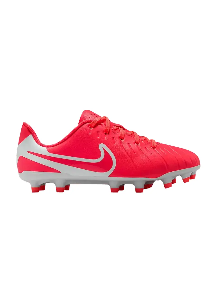 Кроссовки Nike Tiempo Legend 10 Club MG GS, Mad Energy Pack — изображение 1 из 1, красный
