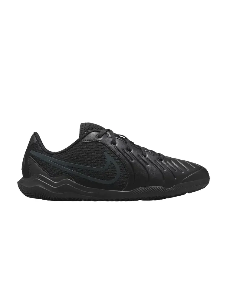 Кроссовки Nike Tiempo Legend 10 Club IC GS '2024 Shadow Pack' — изображение 1 из 1, черный/глубокий/черный