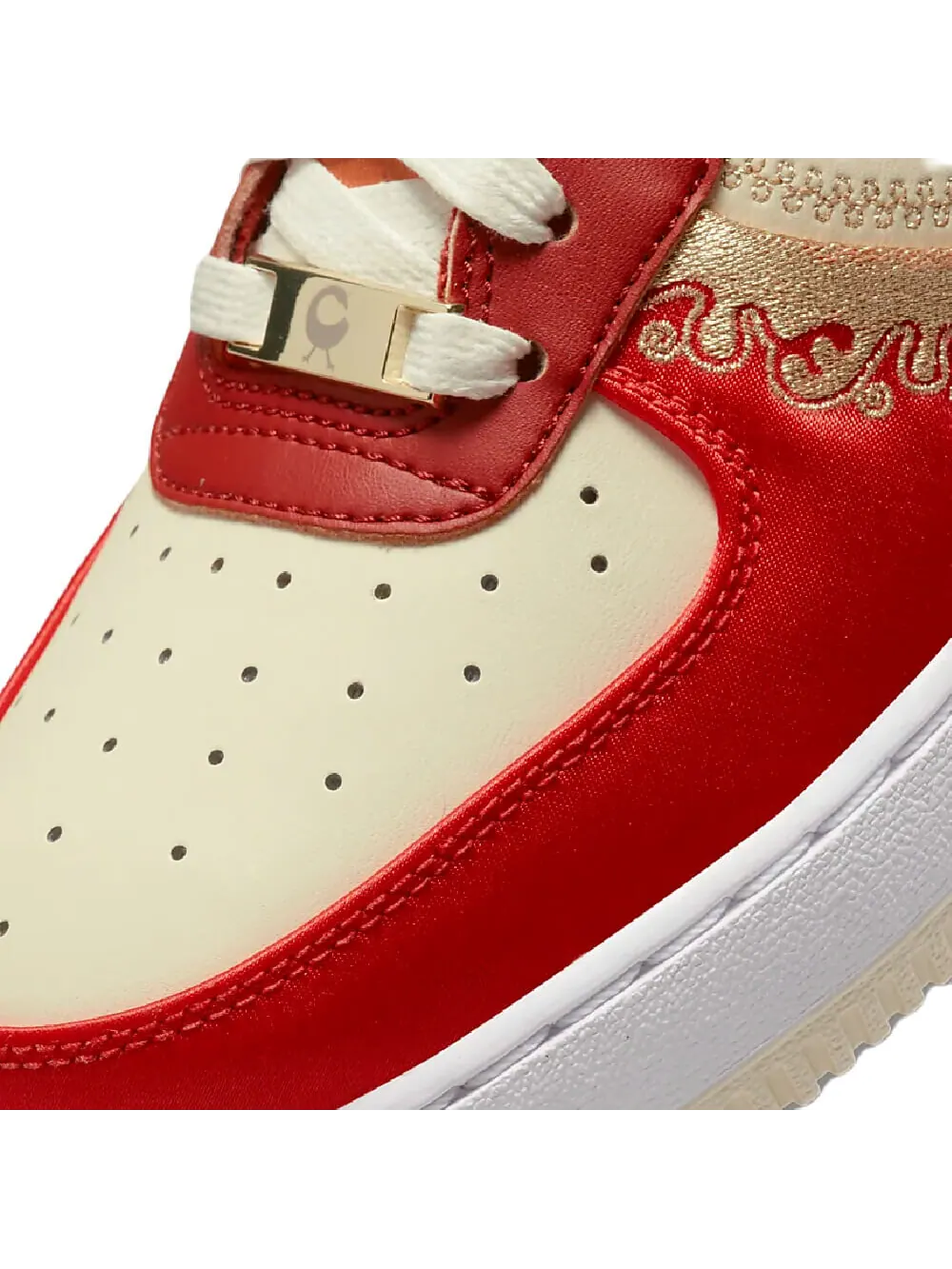 Кросcовки Nike Air Force 1 07 Premium — изображение 10 из 11, красный/бежевый