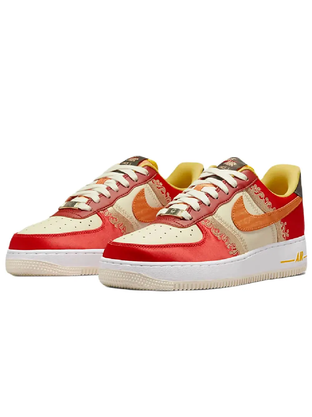 Кросcовки Nike Air Force 1 07 Premium — изображение 2 из 11, красный/бежевый