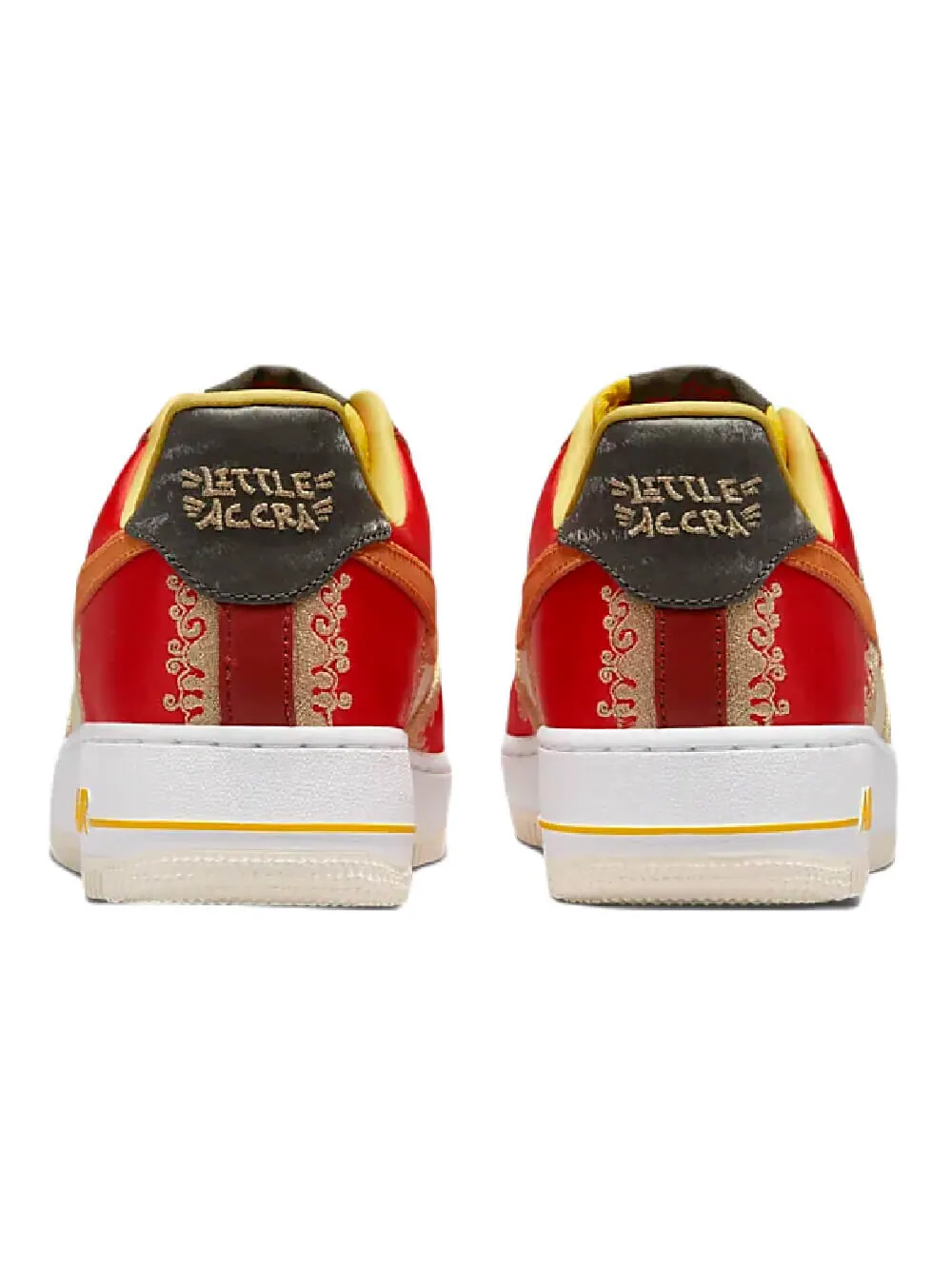 Кросcовки Nike Air Force 1 07 Premium — изображение 3 из 11, красный/бежевый