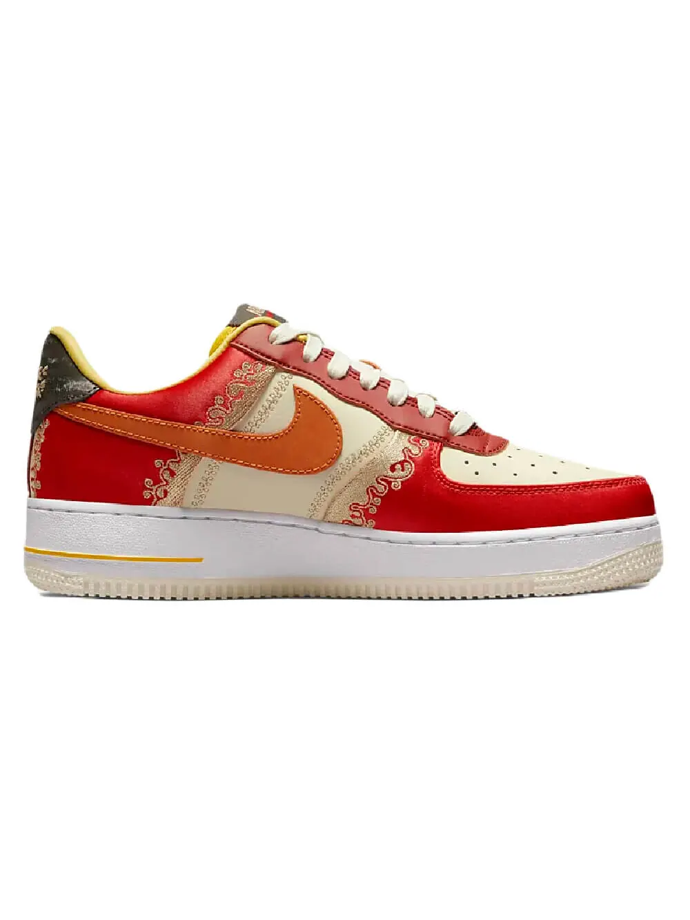 Кросcовки Nike Air Force 1 07 Premium — изображение 4 из 11, красный/бежевый