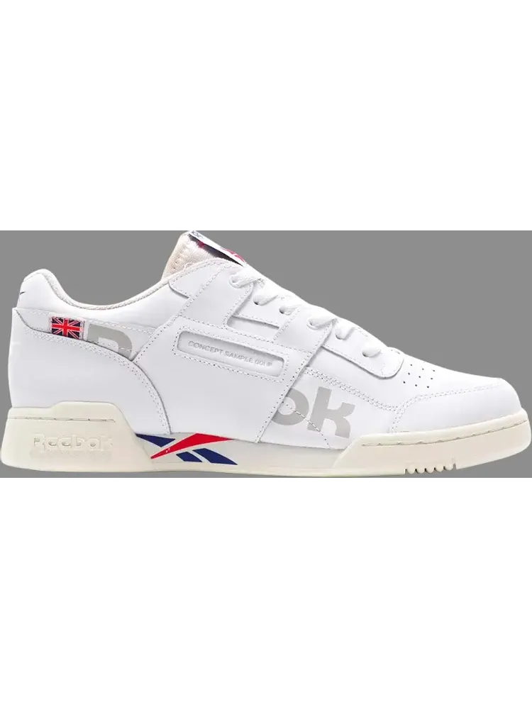 Кроссовки workout plus mu 'white' Reebok — изображение 1 из 1, белый