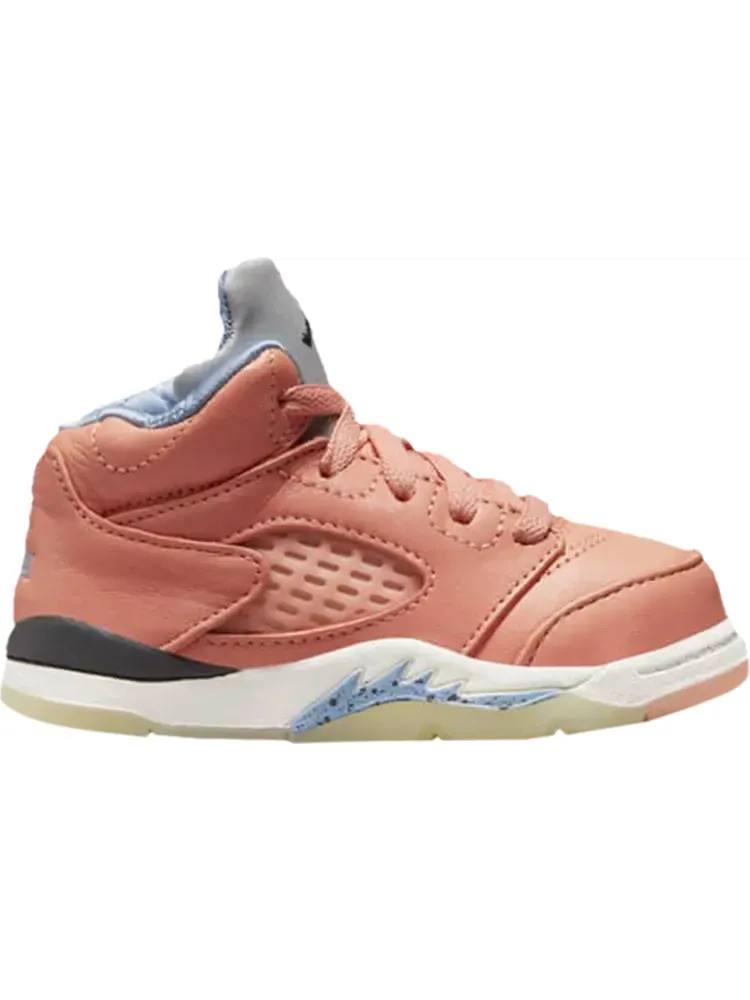 Кроссовки DJ Khaled x Jordan 5 Retro TD We The Best - Crimson Bliss — изображение 1 из 1, оранжевый