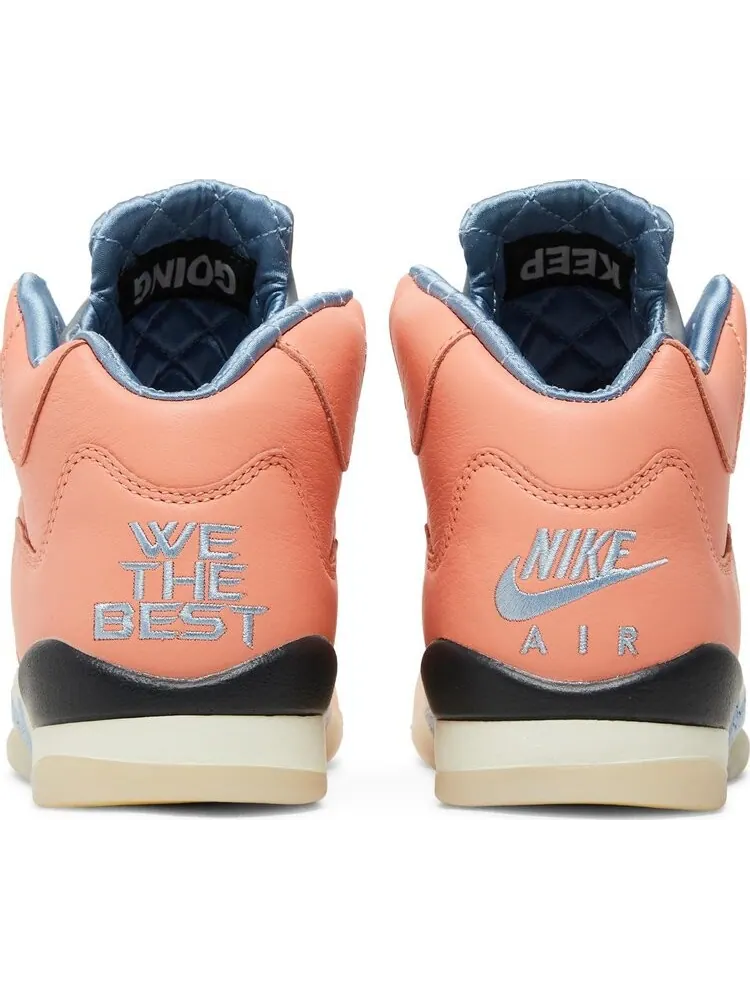 Кроссовки DJ Khaled x Air Jordan 5 Retro GS We The Best - Crimson Bliss — изображение 6 из 8, оранжевый