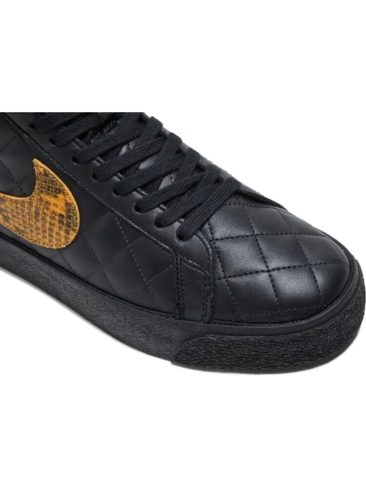Кроссовки Nike Blazer Mid QS SB 'Black Snakeskin' — изображение 9 из 10, черный