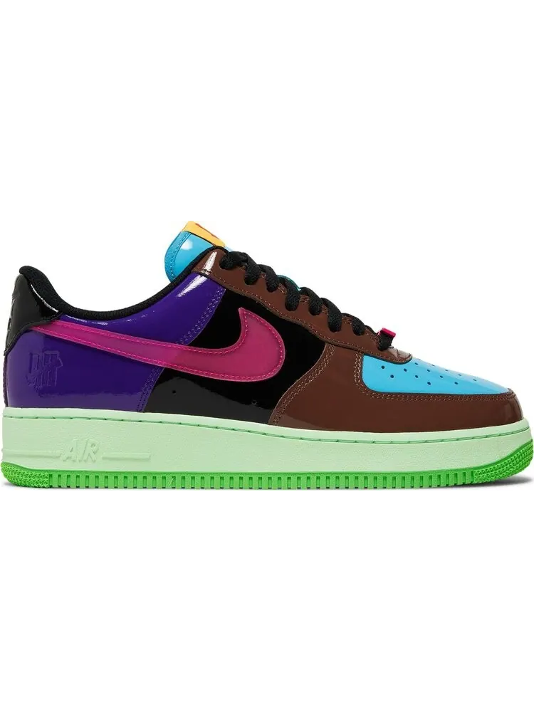 Кроссовки Nike Undefeated x Air Force 1 Low 'Pink Prime' — изображение 1 из 10, мульти