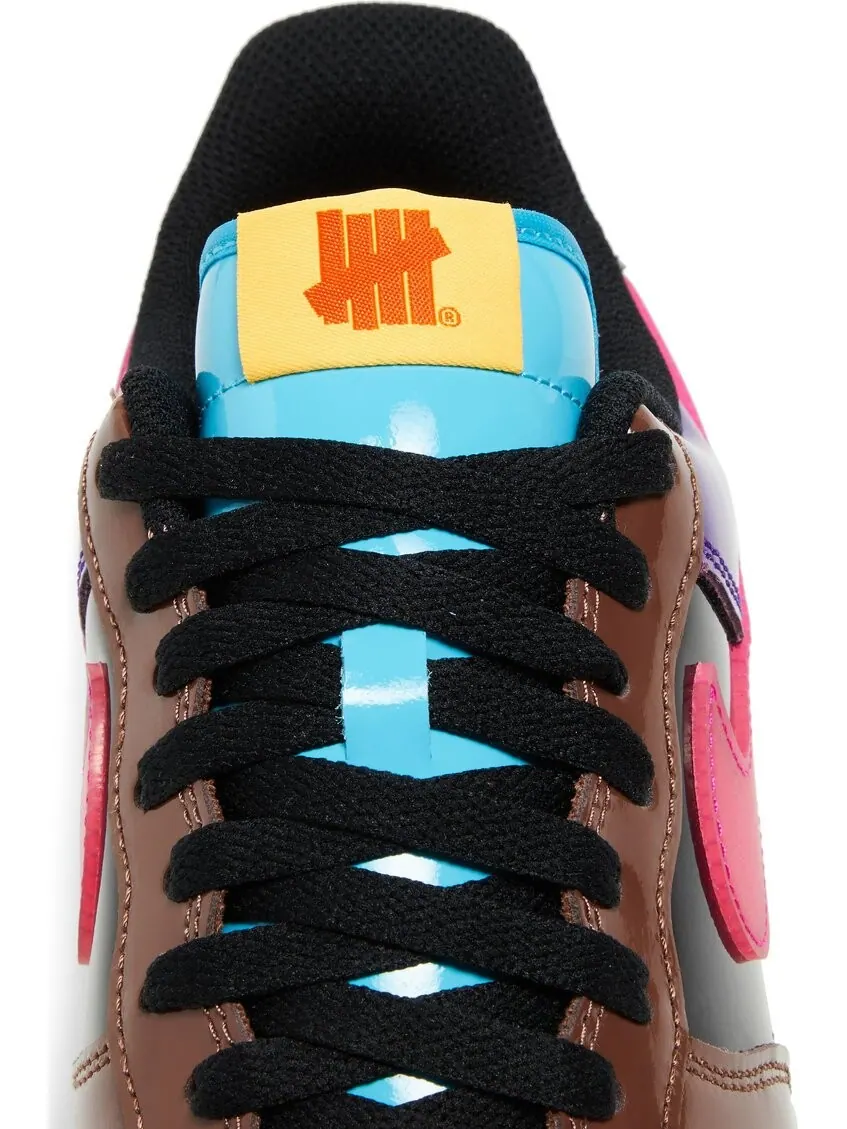Кроссовки Nike Undefeated x Air Force 1 Low 'Pink Prime' — изображение 10 из 10, мульти