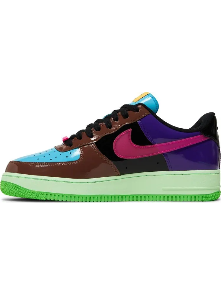 Кроссовки Nike Undefeated x Air Force 1 Low 'Pink Prime' — изображение 3 из 10, мульти