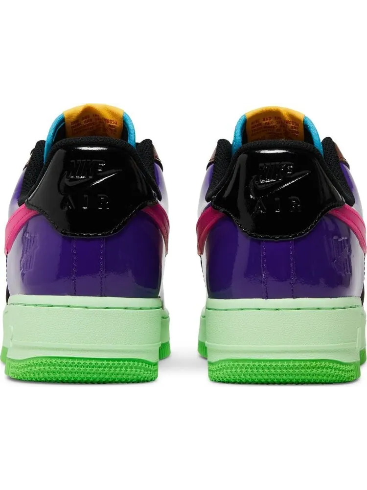 Кроссовки Nike Undefeated x Air Force 1 Low 'Pink Prime' — изображение 6 из 10, мульти