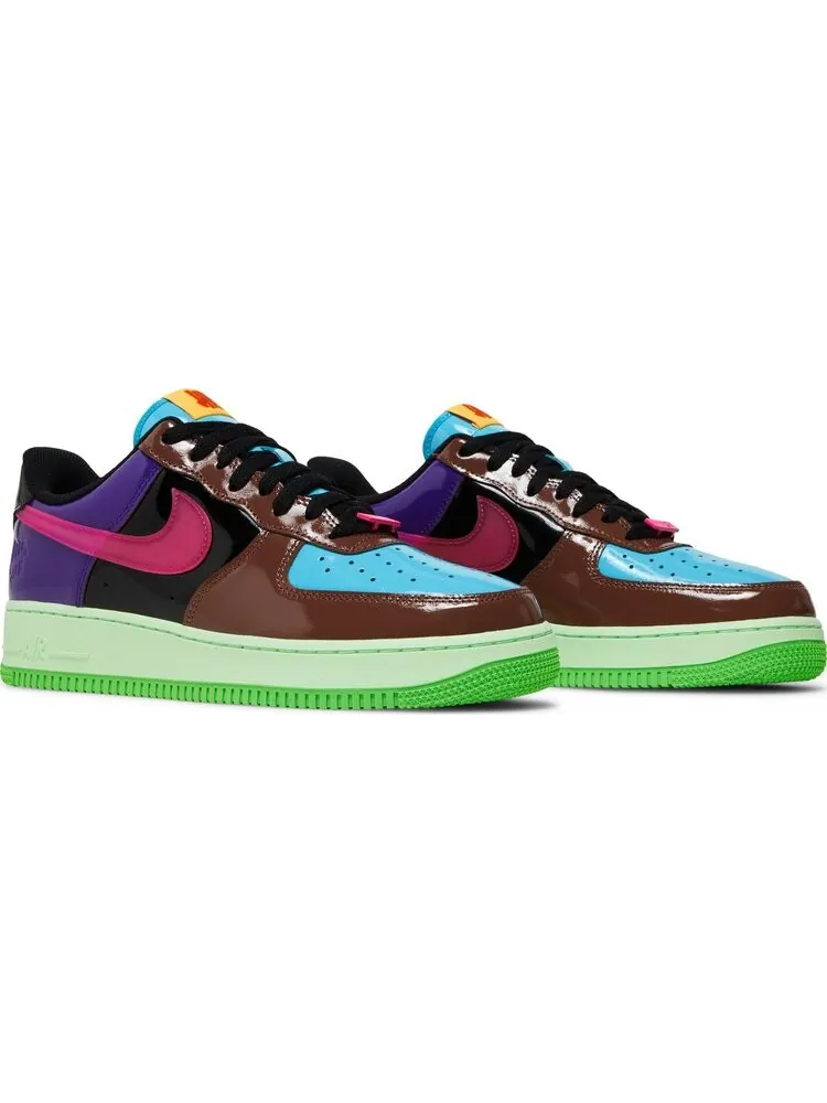 Кроссовки Nike Undefeated x Air Force 1 Low 'Pink Prime' — изображение 8 из 10, мульти