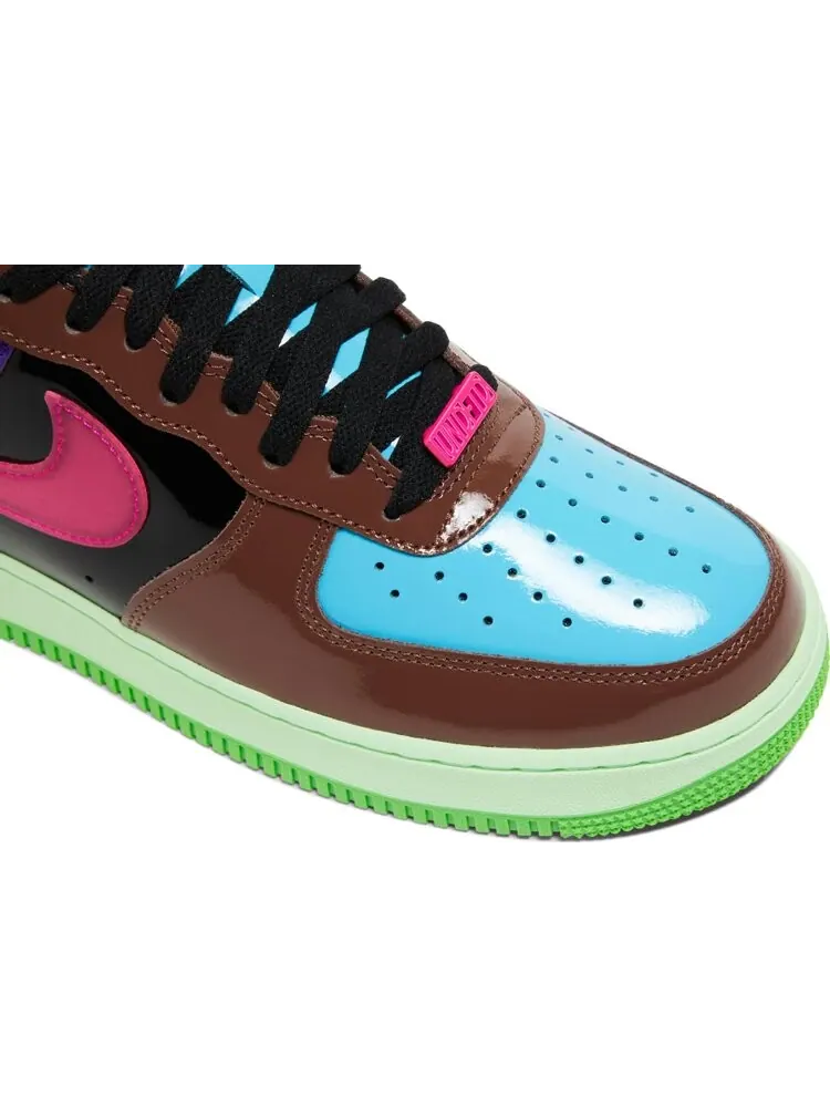 Кроссовки Nike Undefeated x Air Force 1 Low 'Pink Prime' — изображение 9 из 10, мульти