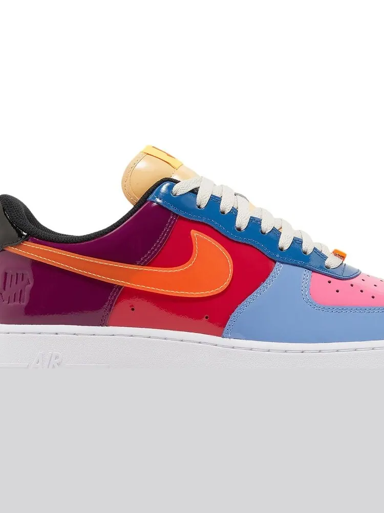 Кроссовки Nike Undefeated x Air Force 1 Low 'Total Orange' — изображение 2 из 8, мульти