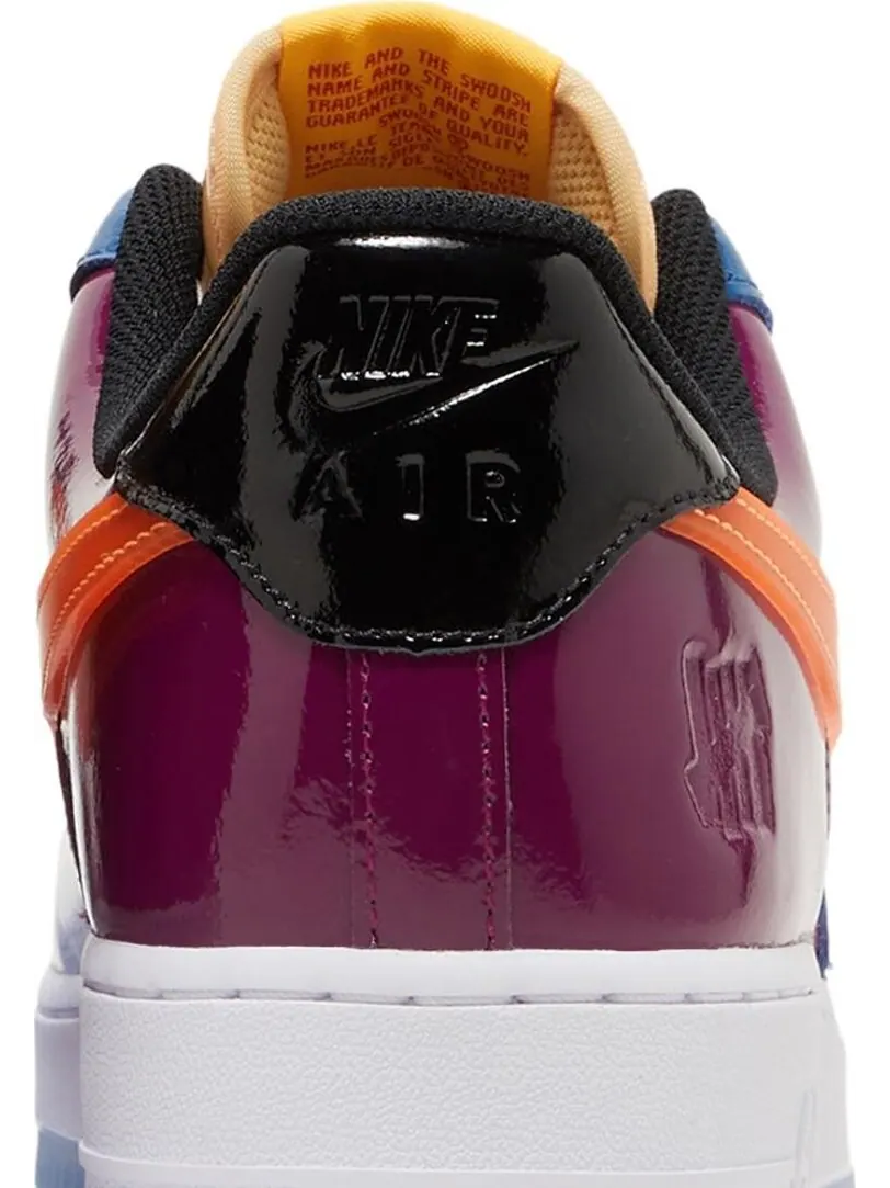 Кроссовки Nike Undefeated x Air Force 1 Low 'Total Orange' — изображение 7 из 8, мульти